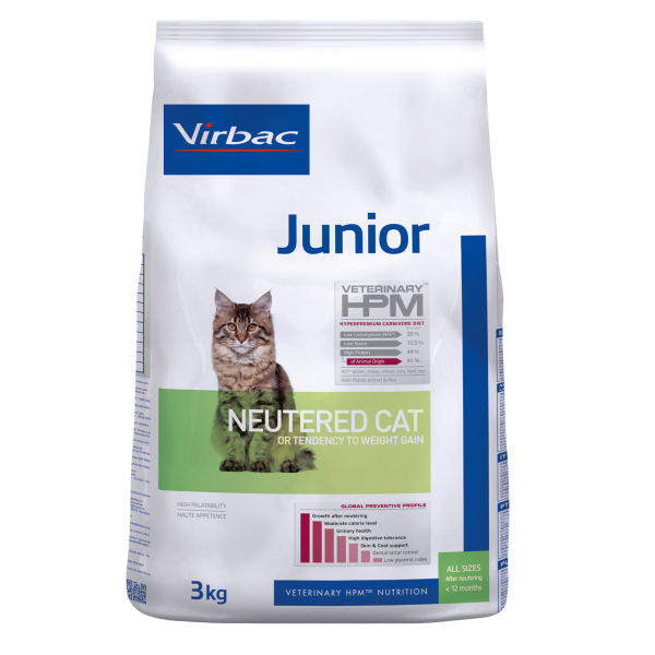 Junior Neutered Cat - 3 kg