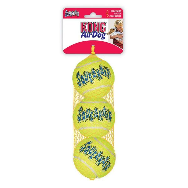 KONG Airdog Squeaker Tennisboll - Small