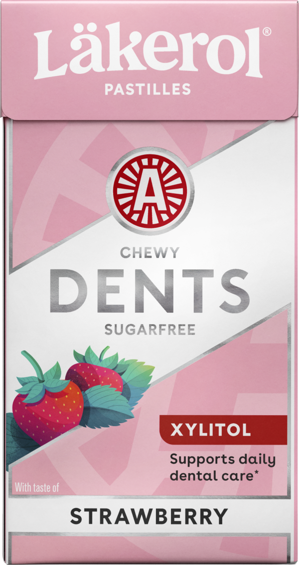 Läkerol DentaFresh strawberry Mint 36 g