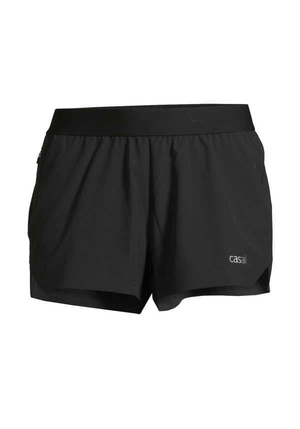 Light Woven Shorts - Black