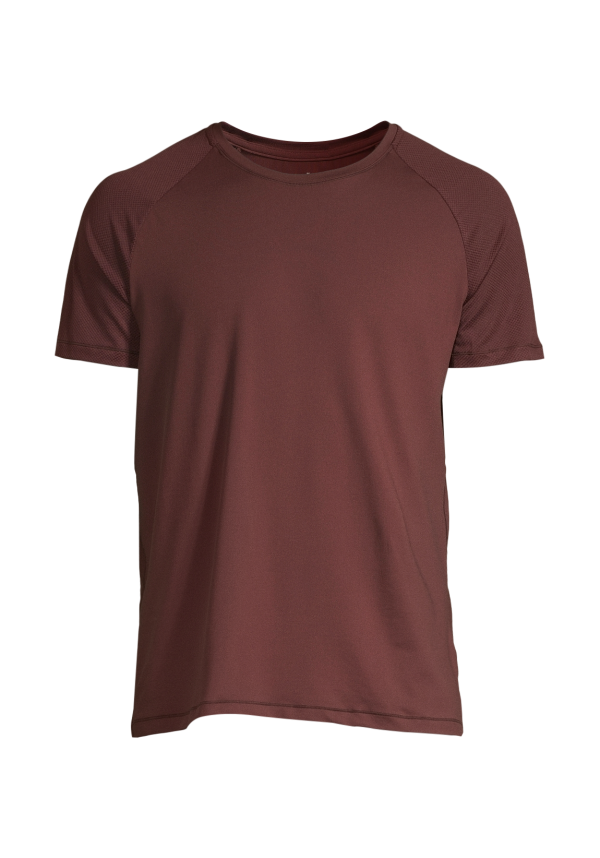 M Essential Training Tee - Mahogany Red