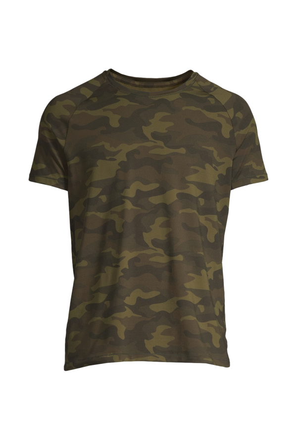 M Printed Tee - Action Green