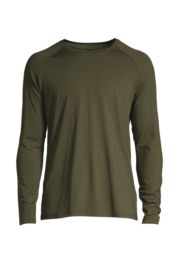 M Structured Longsleeve - Forest Green