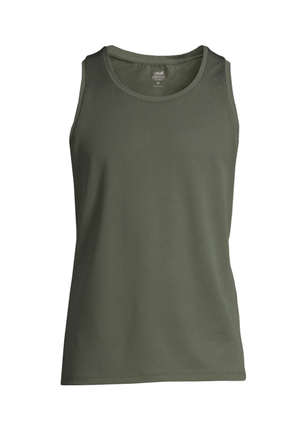M Structured Tank - Northern Green