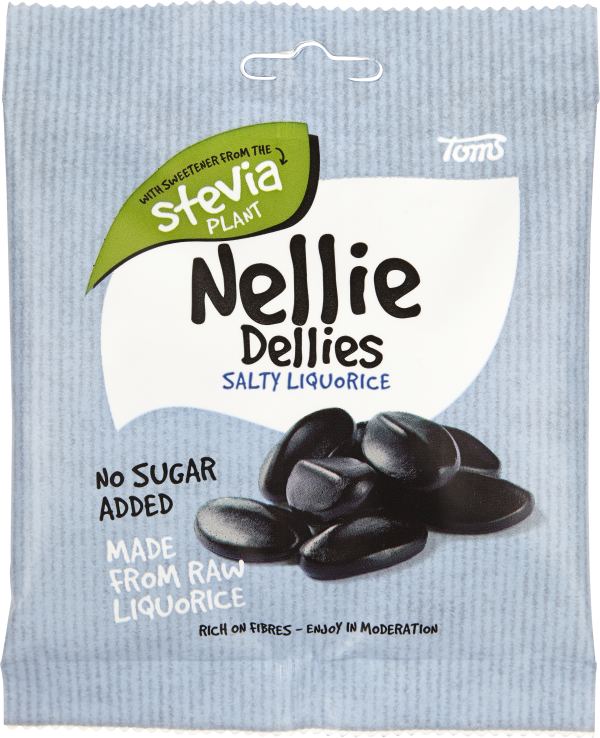 Nellie Dellies Salty Liqorice 90 g