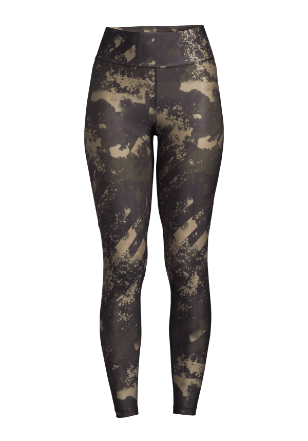 Printed Sport Tights - Boost Green