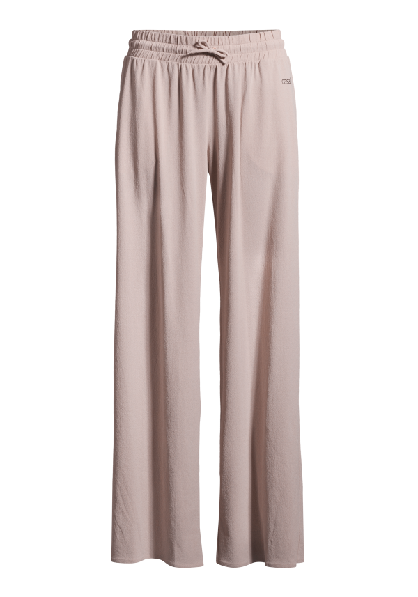 Raw Wide Pants - Dusty Pink