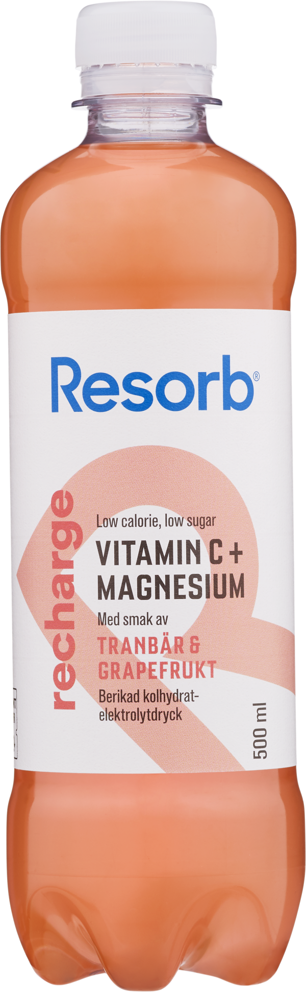 Resorb Recharge Vätskeersättning Cranberry Grape dryck 500 ml