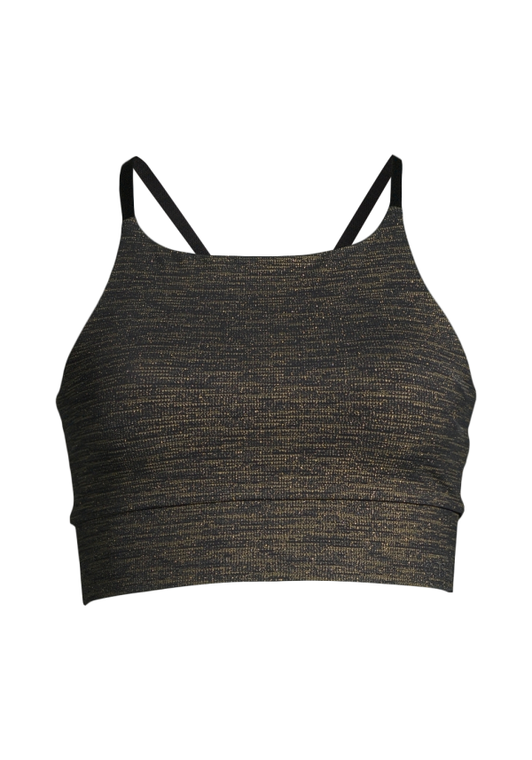 Sculpture Intense Sports Bra - Black Gold