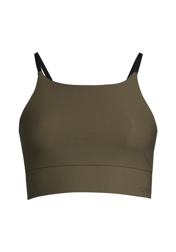 Sculpture Intense Sports Bra - Forest Green