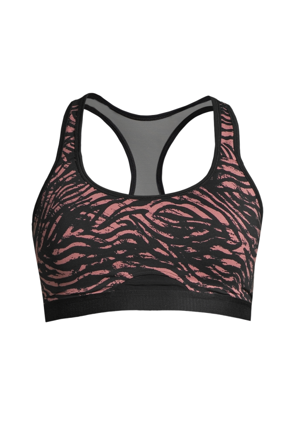 Sculpture Sports Bra - Tiger Red