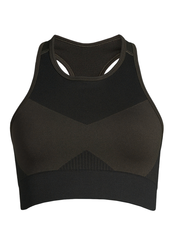 Seamless Gym Bra - Forest Green