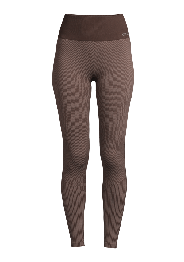 Seamless High Waist Tights - Berlin Brown