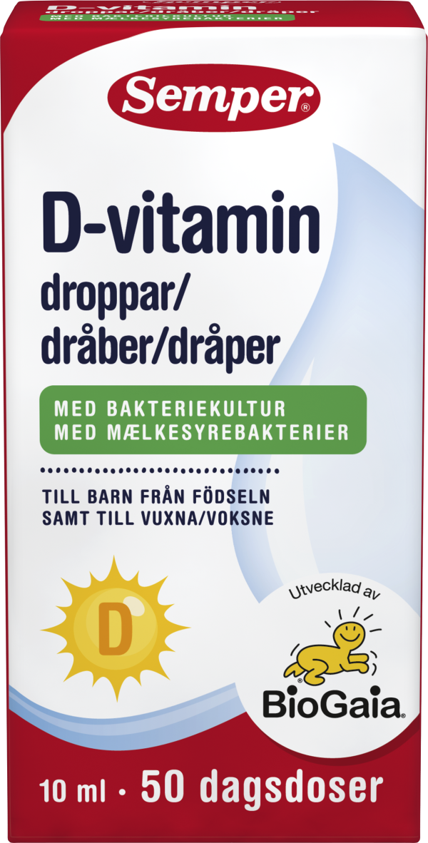 Semper D-Vitamin droppar 10 ml