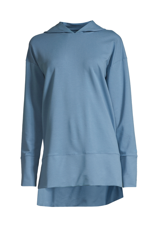 Smooth Hood Sweater - Inclusive Blue