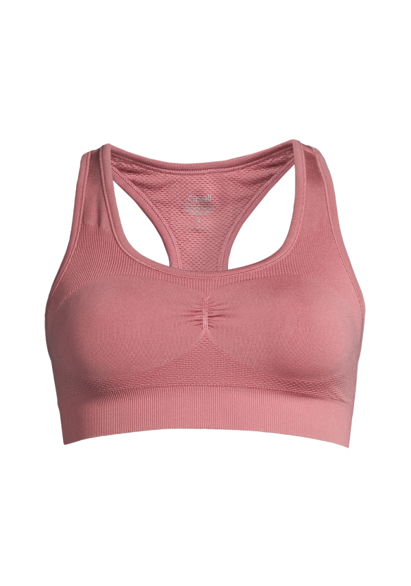 Smooth sports bra - Calming Red