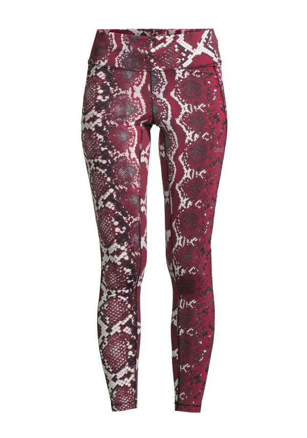 Snake Tights - Red Snake