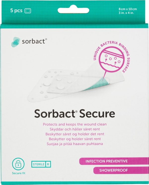 Sorbact Secure 8 x 10 cm 5 st