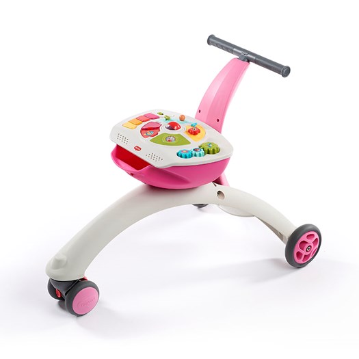 Tiny Love 5-in-1 Walk Behind & Ride-on, rosa