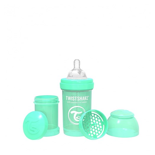 Twistshake Anti-Colic flaska 180 ml, grön pastell