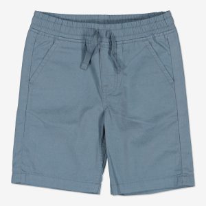 Vävda shorts blå/grå