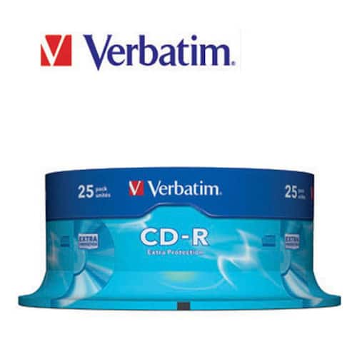 Verbatim CD-R 700 MB, 52X spindel