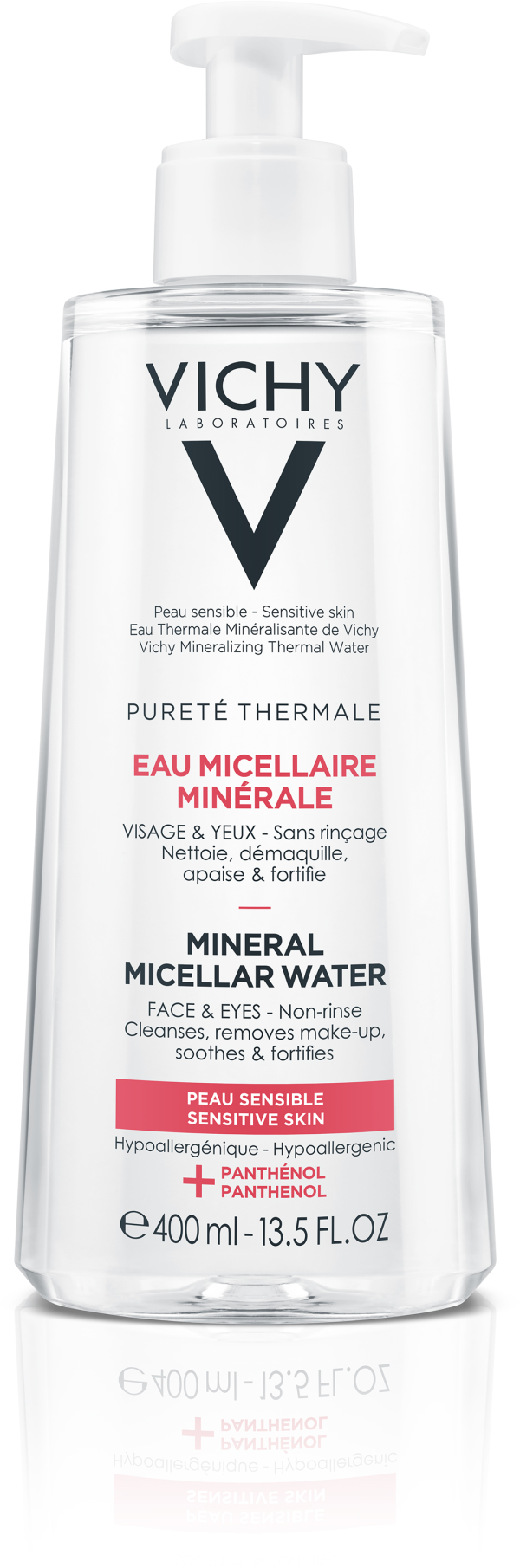 Vichy Pureté Thermale mineral micellar water sensitive skin 400 ml