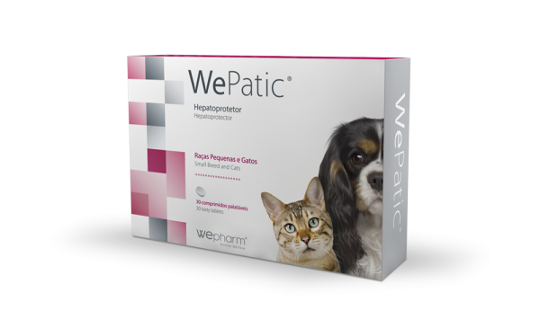 WePatic leverproblem - Small/Cat, 30 tabletter