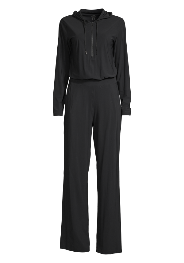 Wide Leg Weekend Jumpsuit - Black