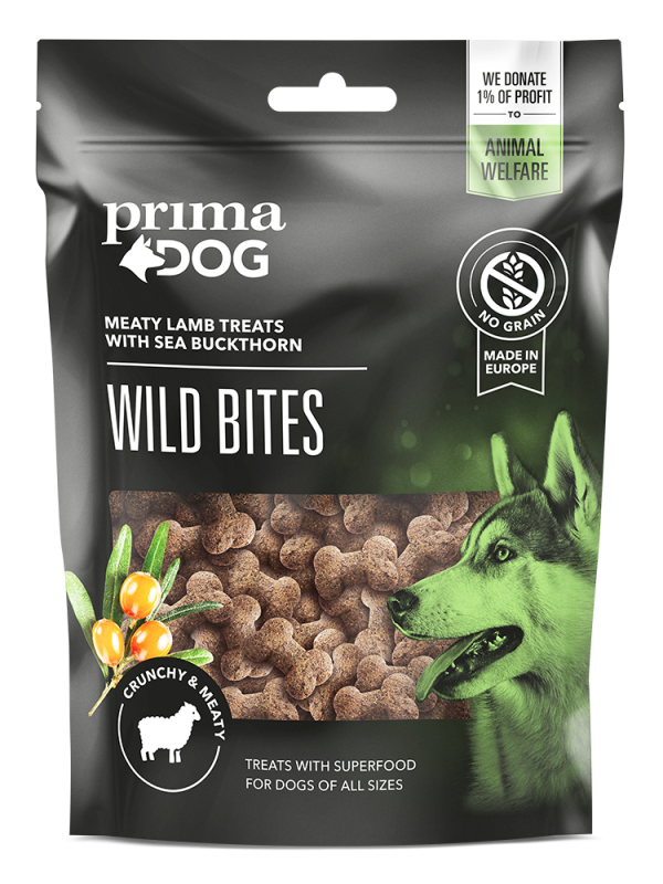 Wild Bites Lamm & Havtorn - 100 g