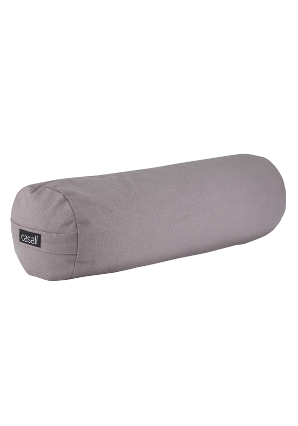 Yoga bolster pillow - Warm grey