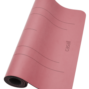 Yoga mat Grip&Cushion III 5mm - Comfort Pink / Black