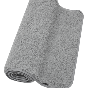 Yoga mat Natural Wool 200x75cm - Grey