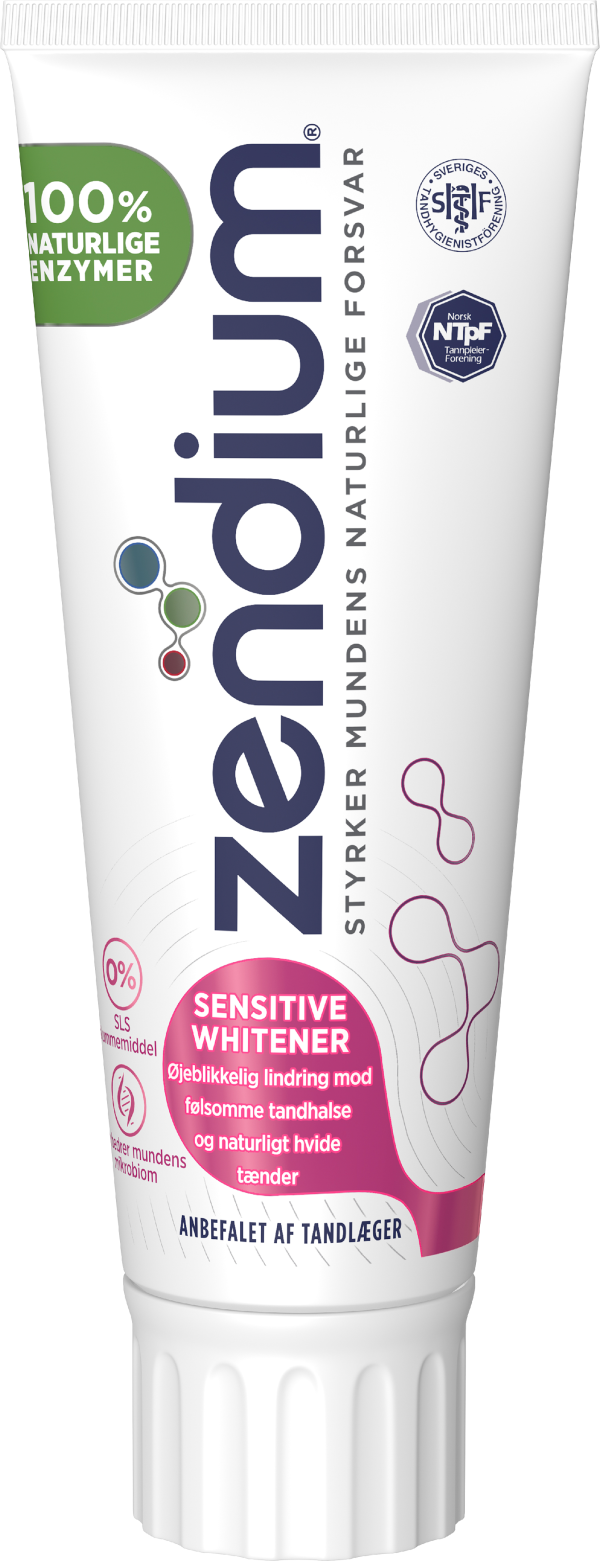 Zendium Sensitive Whitener tandkräm 75 ml