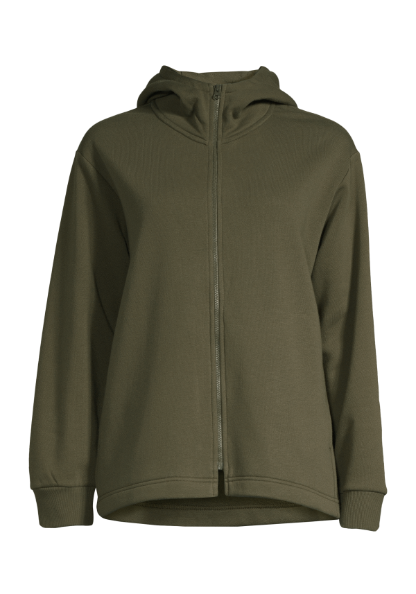 Zip Hoodie - Forest Green