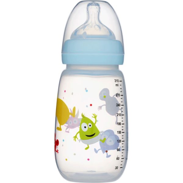 2B BABY Babblarna Nappflaska Blå 310 ml