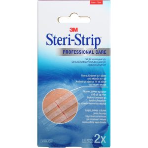 3M Steri-Strip Suturtejp Brun 2 x 3 strips