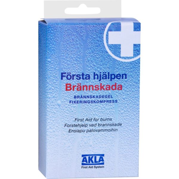 AKLA brännskadegel och fixeringskompress 1 st