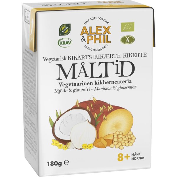 Alex & Phil Vegetarisk Kikärtsmåltid 180 g