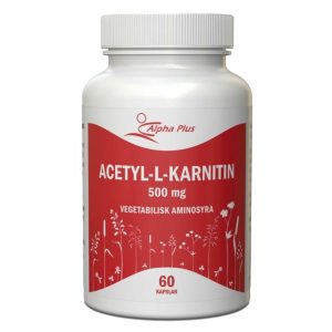 Alpha Plus Acetyl-L-karnitin 60 kapslar