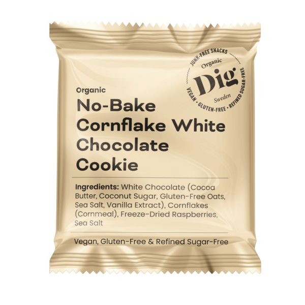 Dig No-Bake Cornflake White Chocolate Cookie 30 g