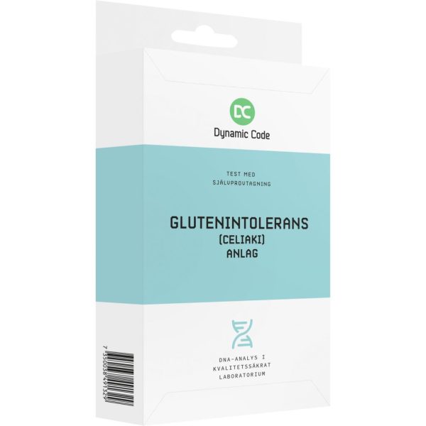 Dynamic Code Test Med Självprovtagning Glutenintolerans (Celiaki) - Anlag