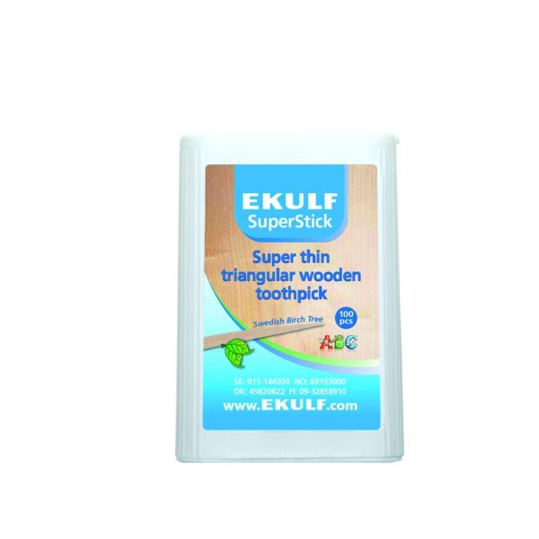 EKULF SuperStick Dubbel tandsticka 100 st