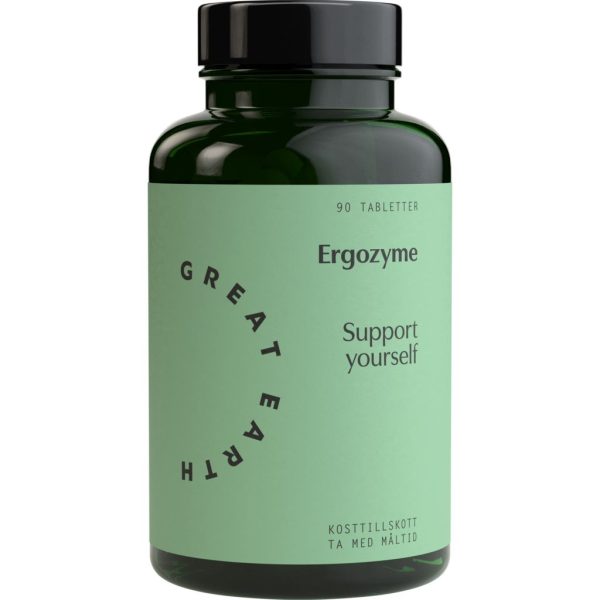 Great Earth Ergozyme 90 tabletter