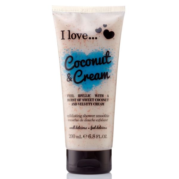 I Love Original Coconut & Cream Exfoliating Shower Smoothie 200 ml