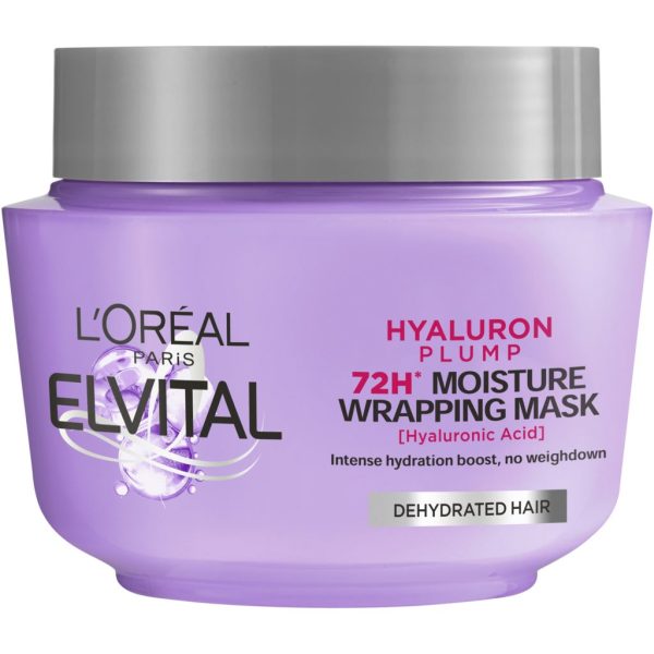 L'Oréal Elvital Hyaluron Plump 72H Moisture Wrapping Mask 300 ml