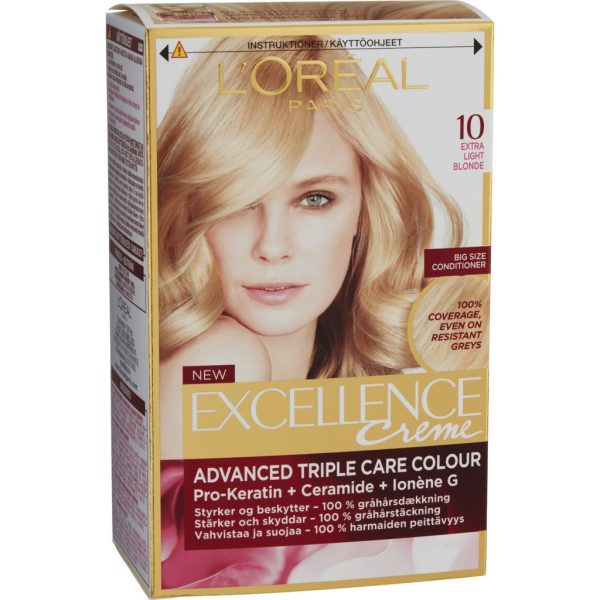 L'Oréal Excellence 10 Extra Light Blonde