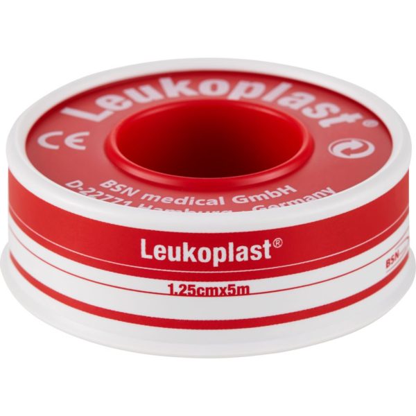 Leukoplast Textilhäfta 1,25 cm x 5 m