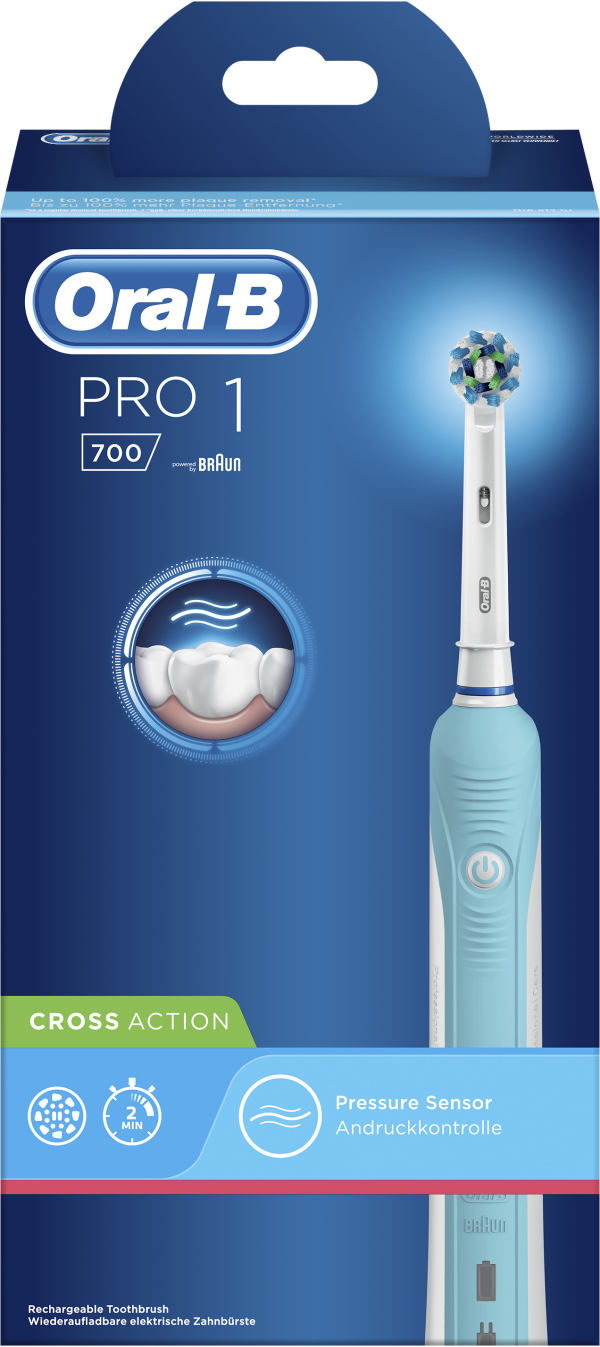 Oral-B Pro 1 700 Blue CA 1 st