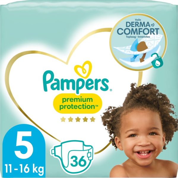 Pampers Premium Protection 5 (11-16kg) 36 st